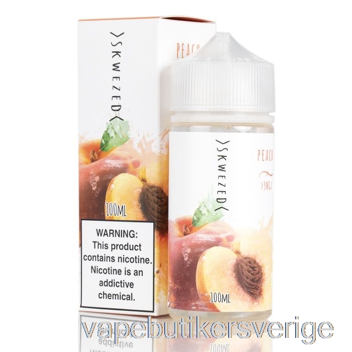 Vape Sverige Peach By Skwezed E-liquid - 100ml 3mg